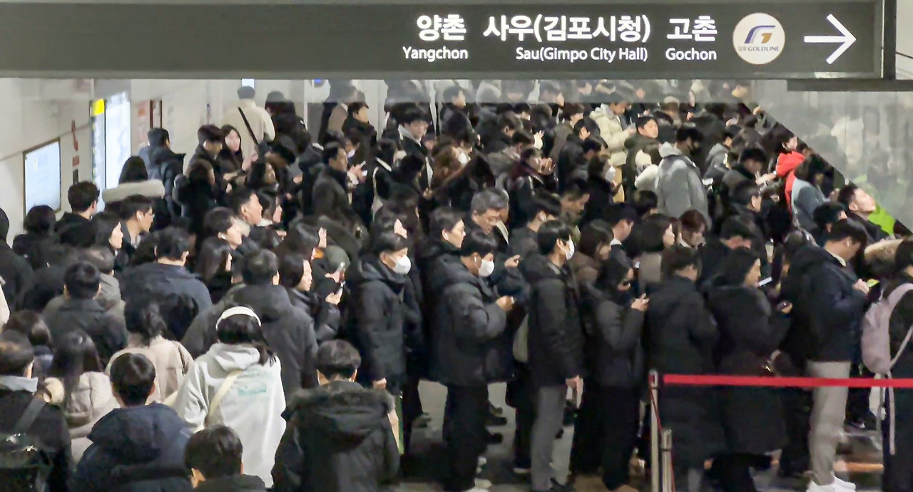 김포골드라인 혼잡과 김포 서울 출퇴근 교통 관련 과거 참고사진