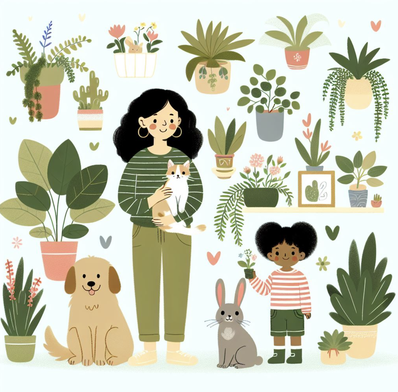 반려동물과 식물, 함께 키워도 될까?