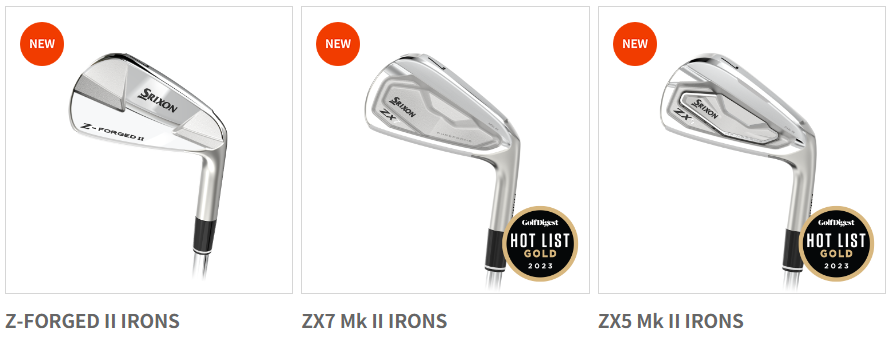 스릭슨 Z-FORGED II / ZX7 Mk II / ZX5 Mk II (출처:스릭슨)