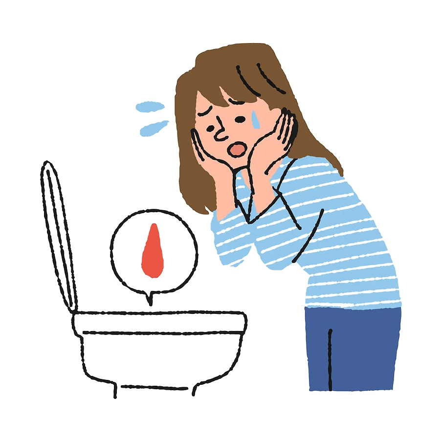 소변에서 피가 나오는 경우