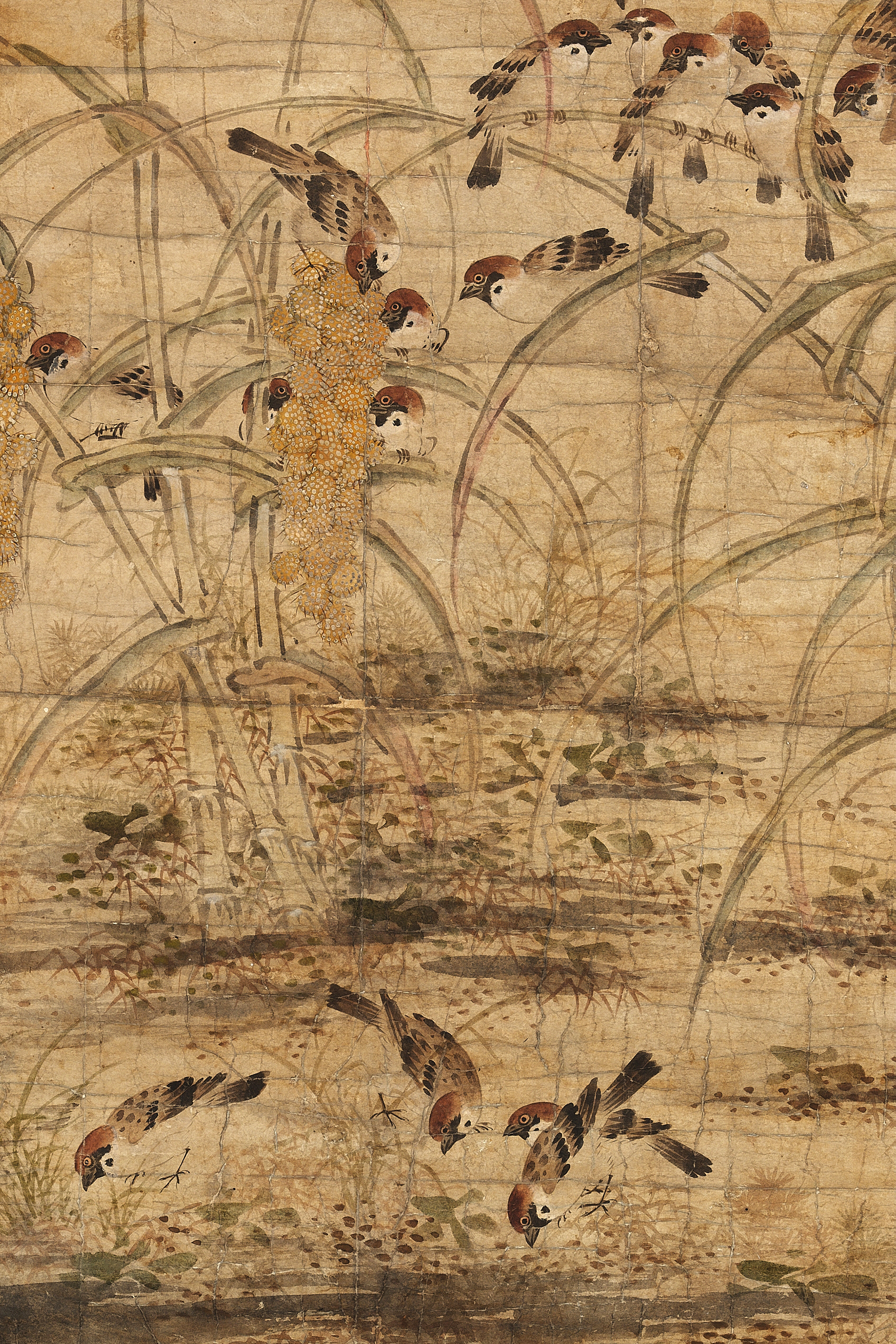 군작도 (群雀圖)