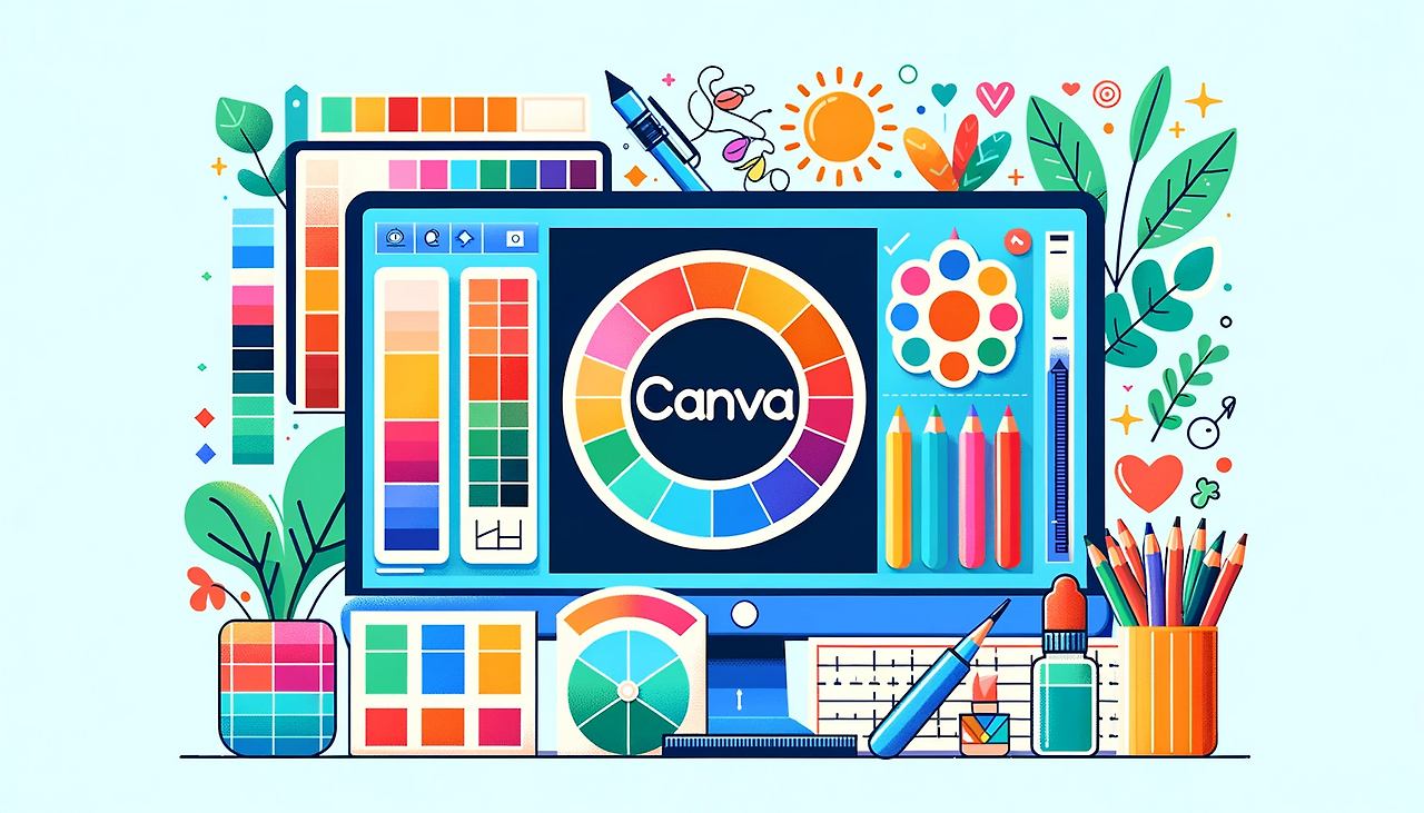 alt="캔바에서 색상 조합 활용하기"