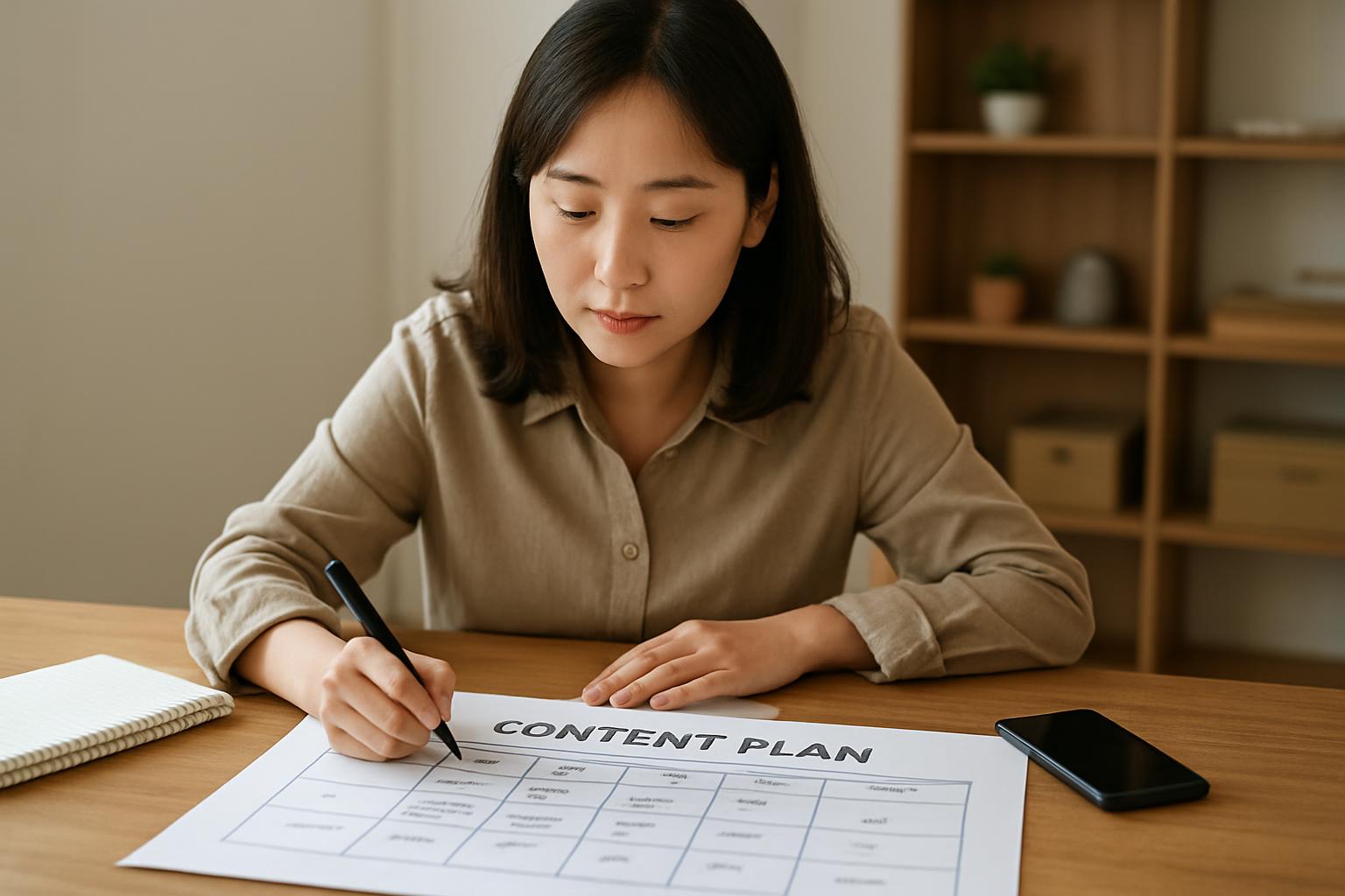 블로그 콘텐츠 일정표 만드는 방법: 실전 가이드