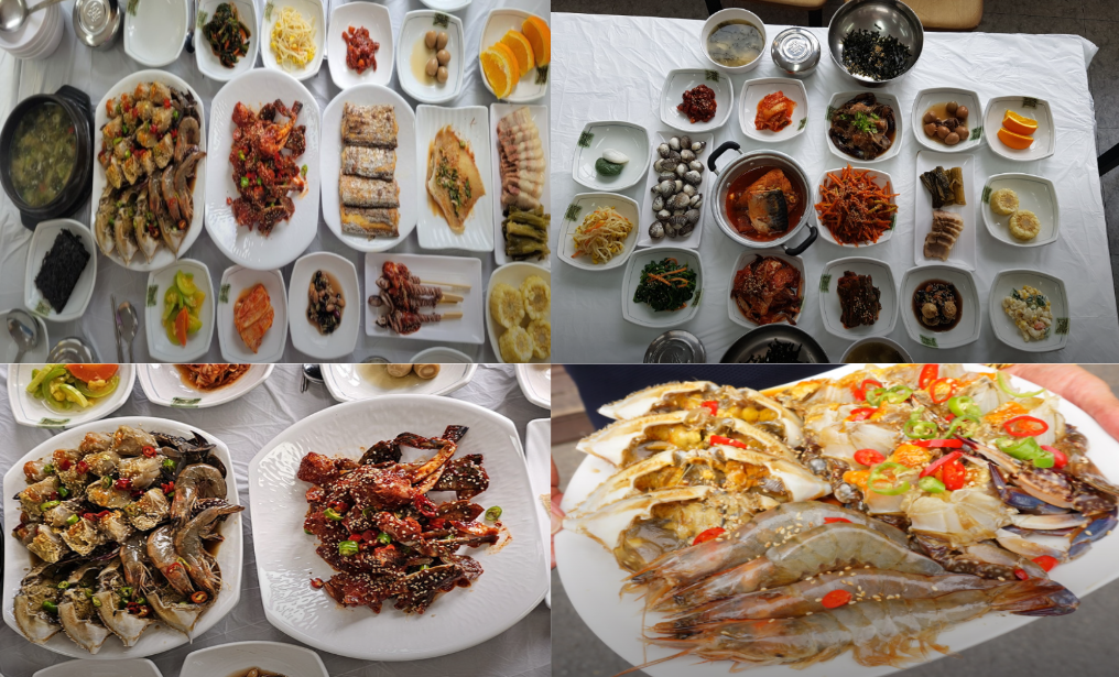 꽃게장정식과-꼬막-게장정식