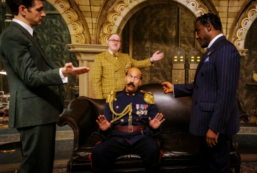 초콜릿 카르텔이 경찰 서장 찾아간 장면