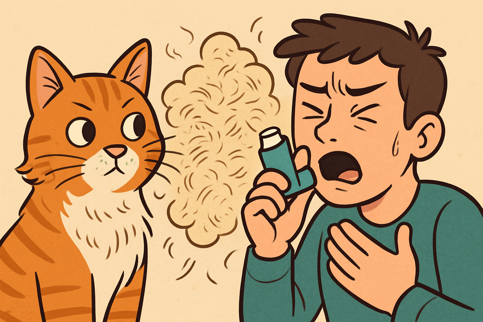 고양이 알레르기 증상