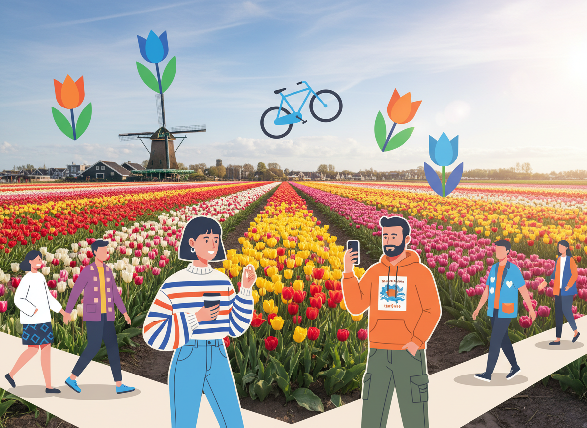 네덜란드 튤립 축제 큐켄호프 예약