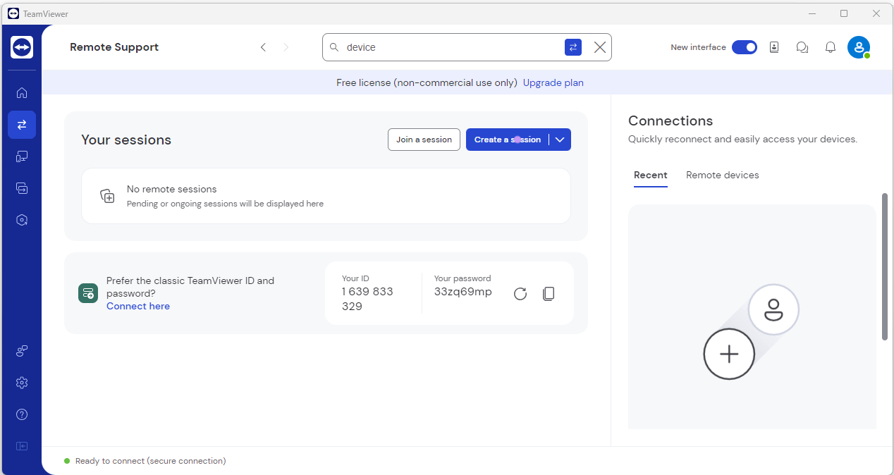 팀뷰어 무료 다운로드 방법 상업적 사용 제한시 조치 방법