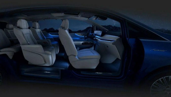 플러그인 하이브리드 미니밴 뷰익 GL8 PHEV 실내디자인, 가격