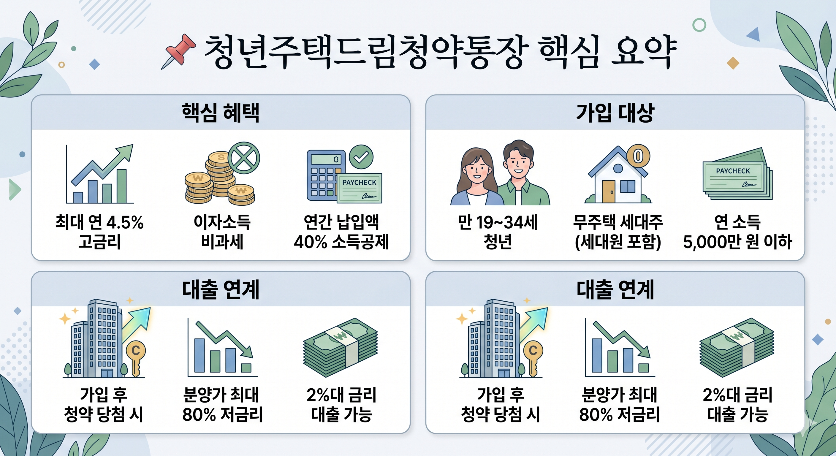 청년주택드림청약통장