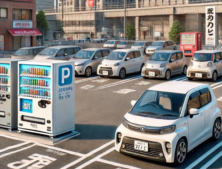 일본 주차장 이미지