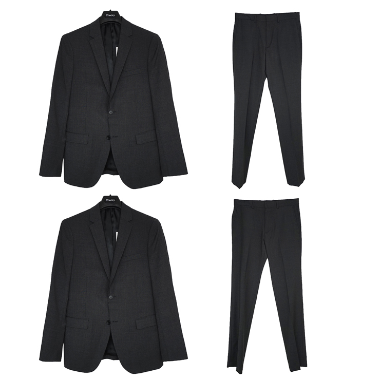 띠어리맨 22FW 자일로 사토리얼(뉴테일러) 셋업수트 차콜