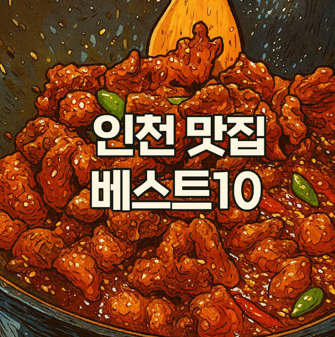 인천 맛집 베스트10