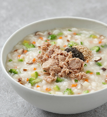 참치죽 만들기