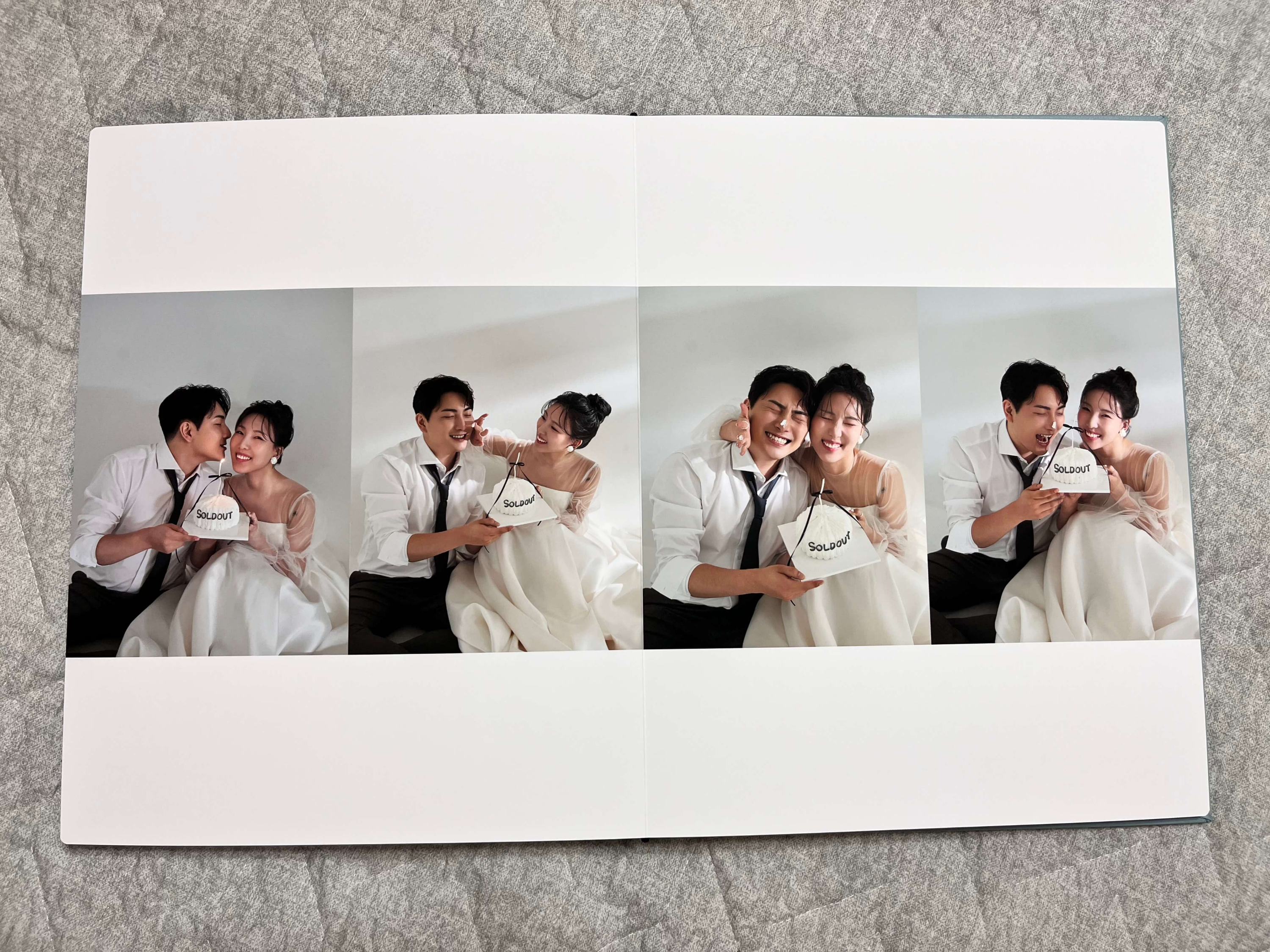 로마스튜디오 웨딩촬영 앨범 수령 후기