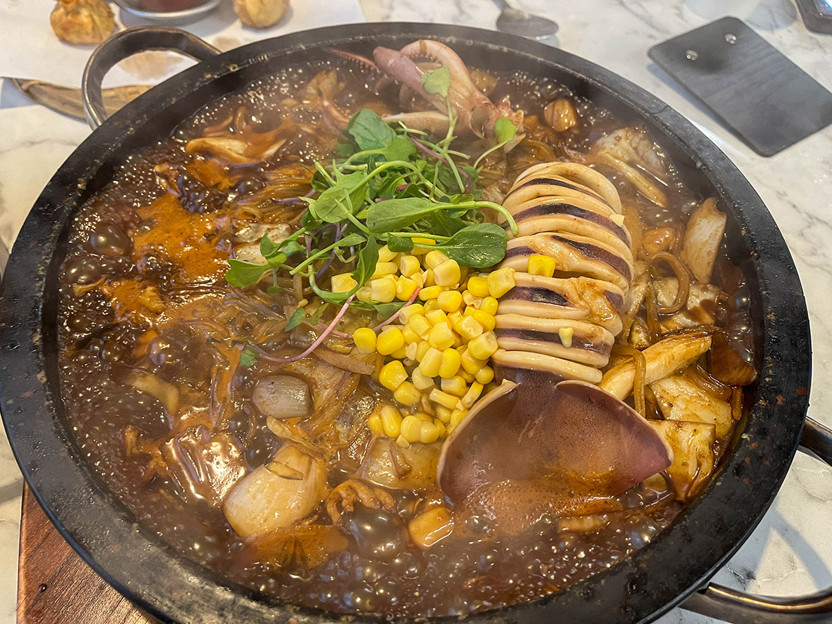 부산 호포 양산 돌짬뽕 통 오징어 돌짜장(중)