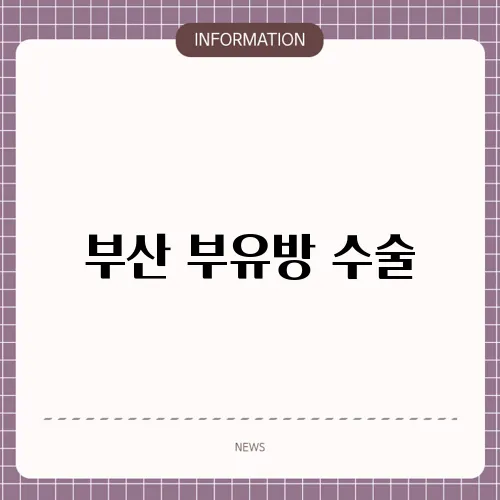 부산 부유방 수술