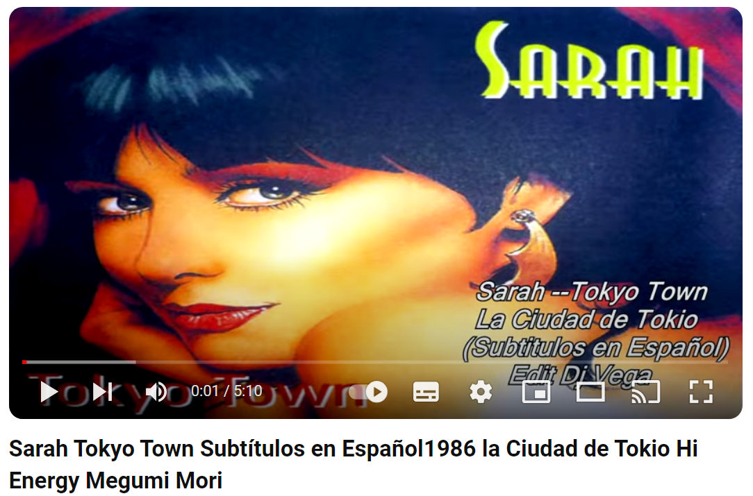 Sarah-Tokyo-Town