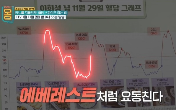 혈당스파이크잡는법