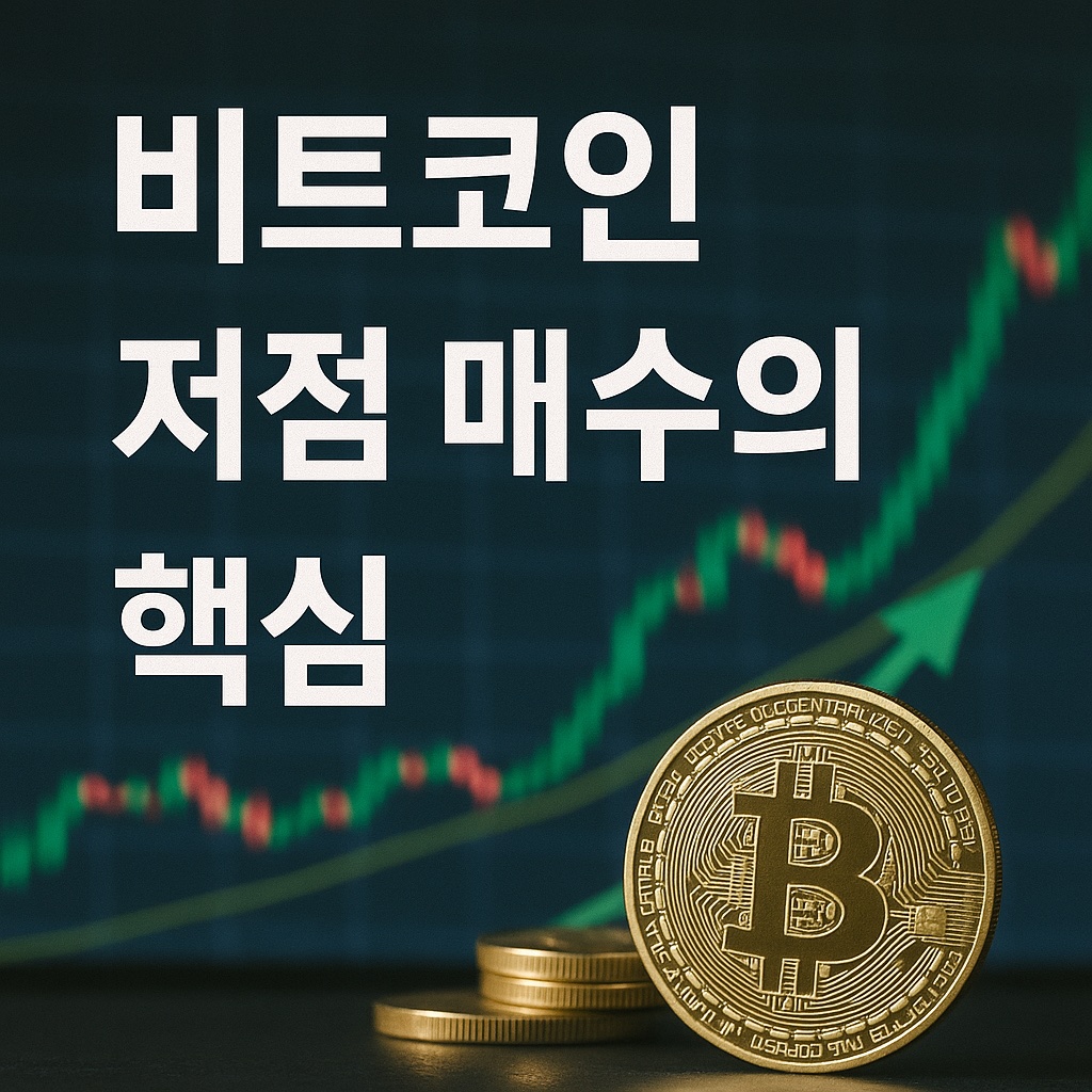 비트코인 저점 매수 핵심