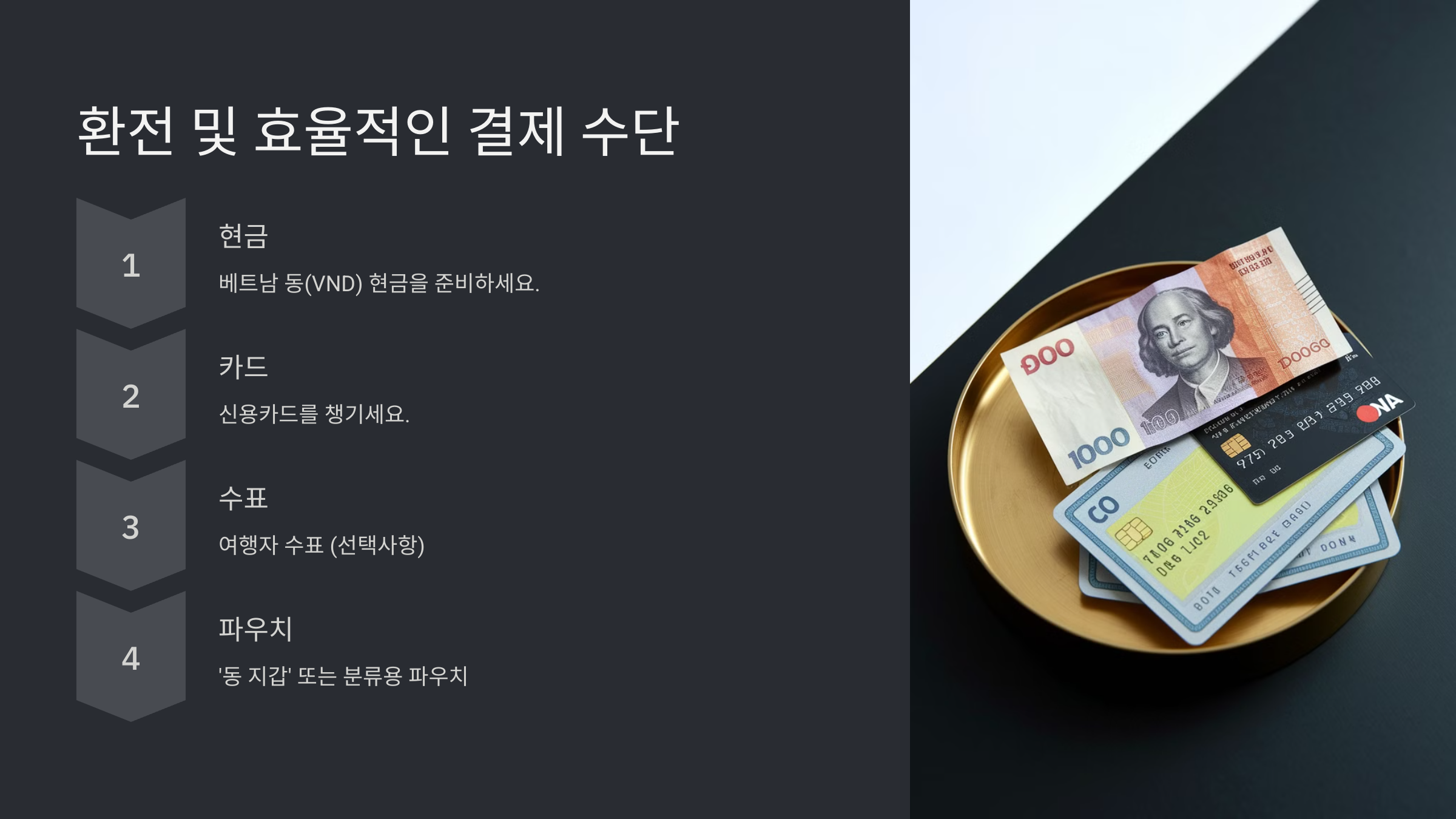 베트남 여행 준비물