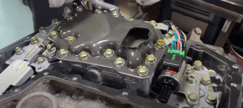 르노 CVT미션 분해 모습