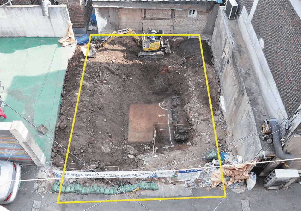 공사 중 발견된 매장유산-2
