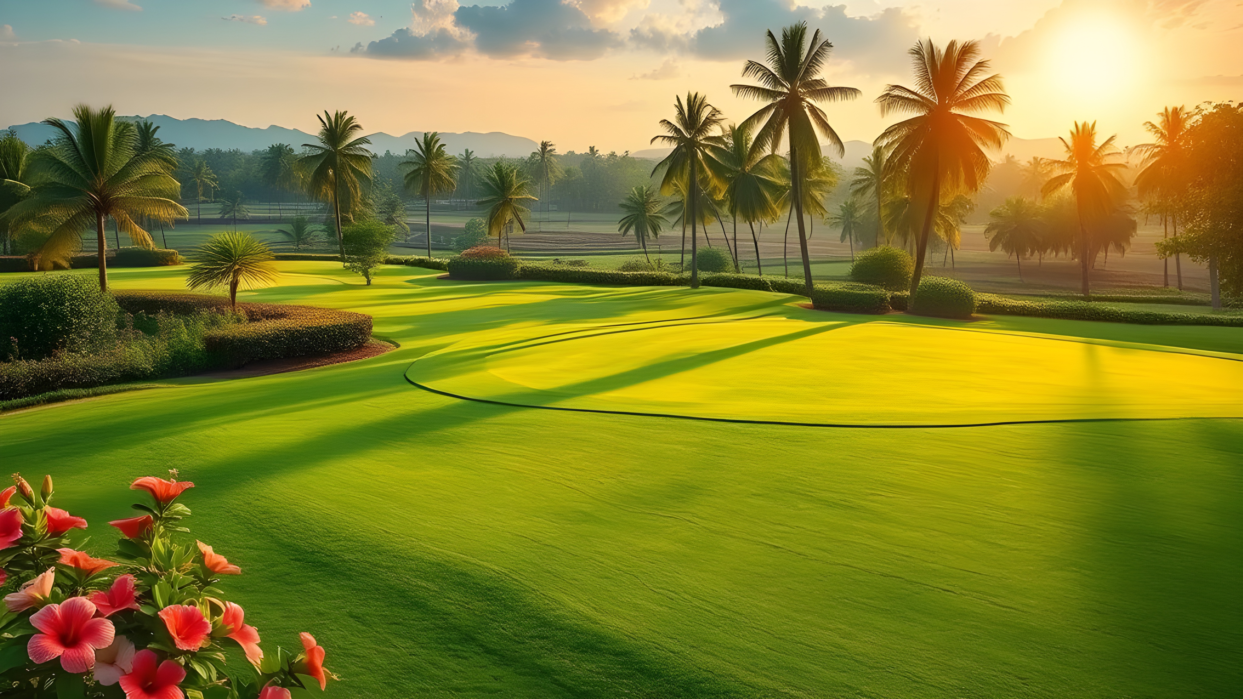 동남아 골프장 이미지