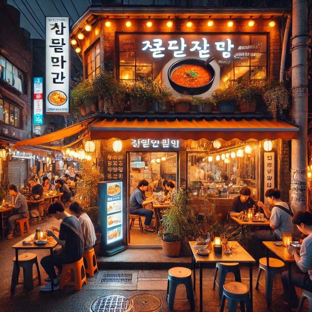 야식학교매콤쭈선생 진해용원점