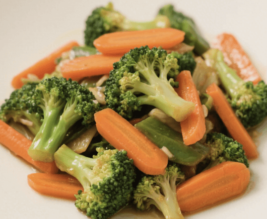 브로콜리와 당근