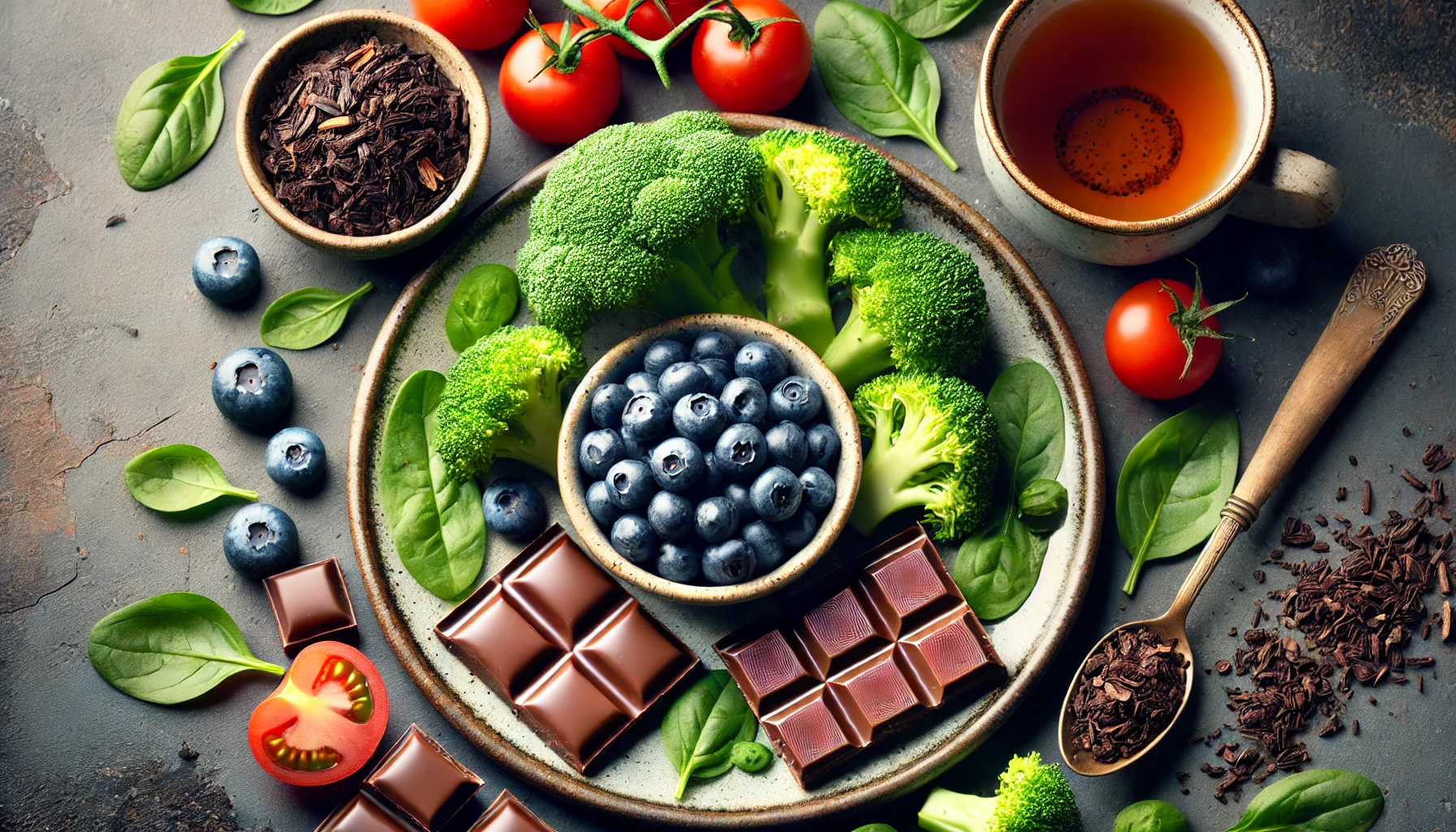 항산화 성분 높은 식품