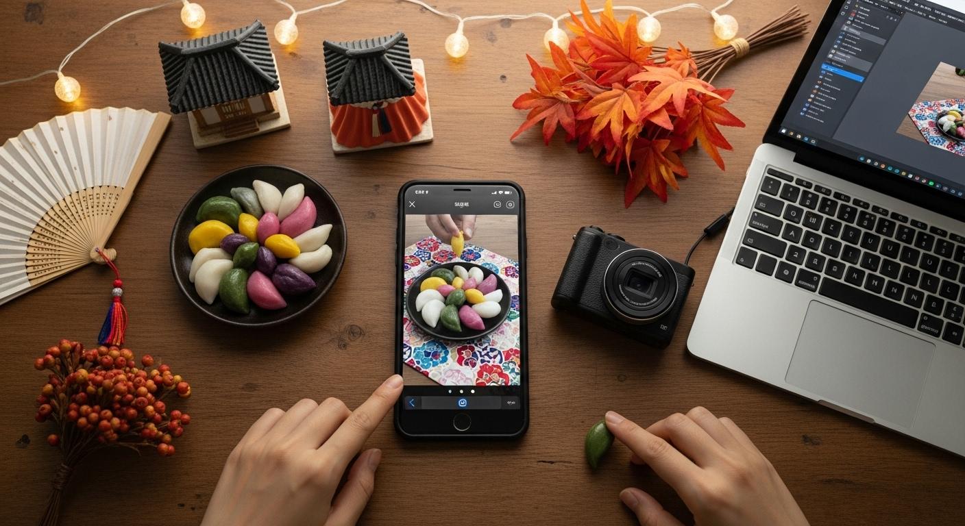 추석 gif 만들기