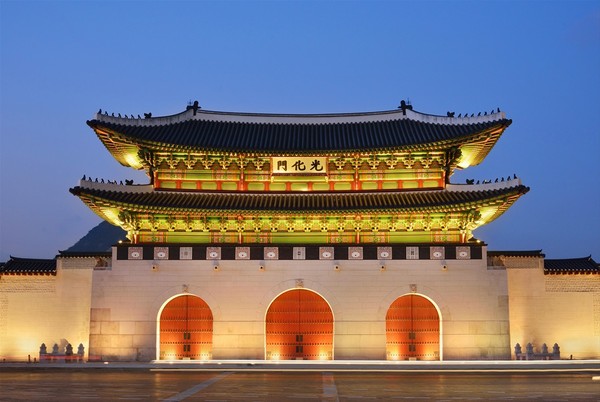 경복궁 야간관람 포토존