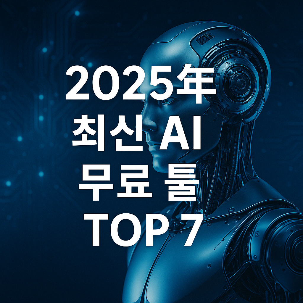 ALT=&quot;최신AI 무료 툴 TOP7&quot;