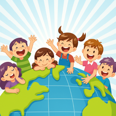 지구촌의 행복한 어린이들