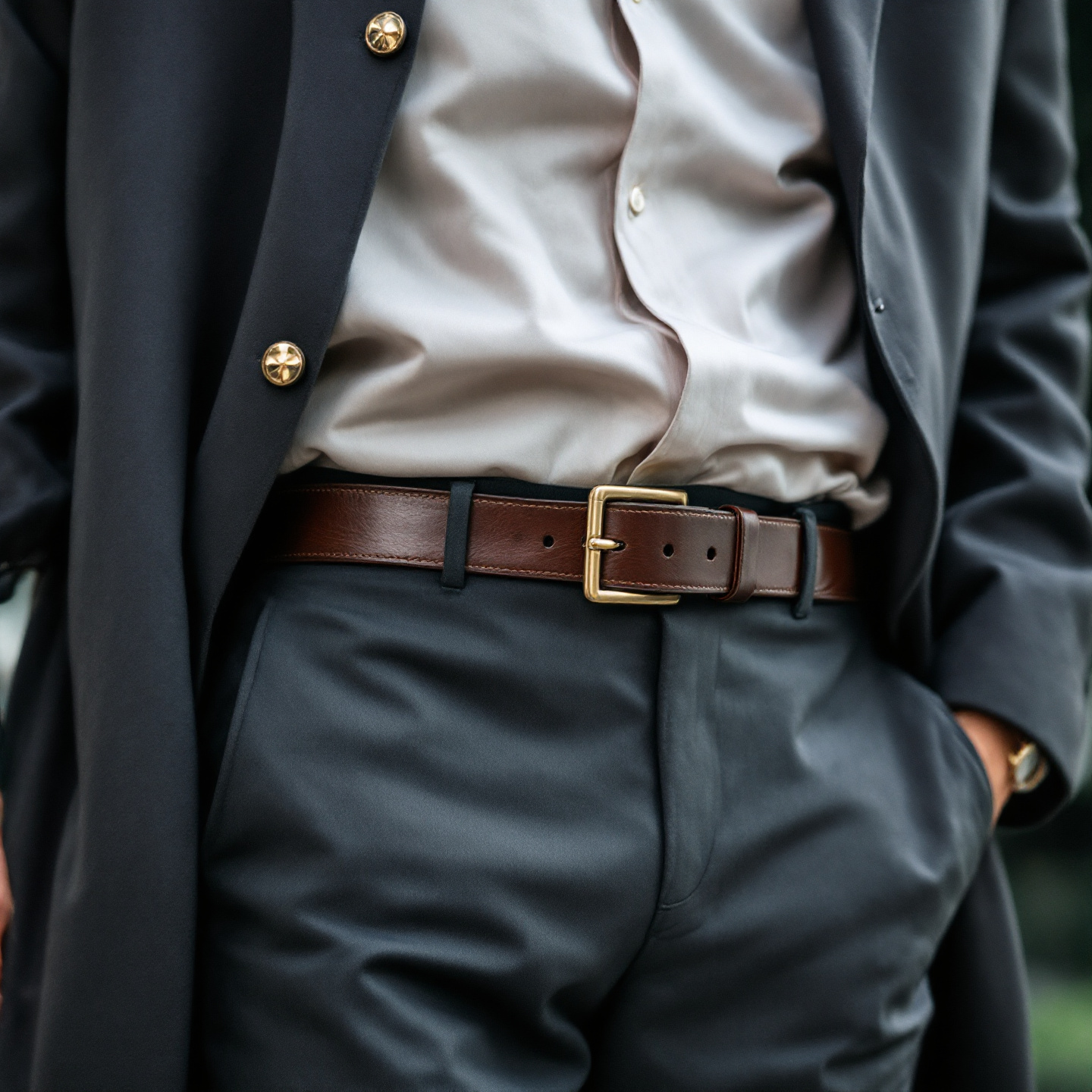 명품 벨트 스타일링