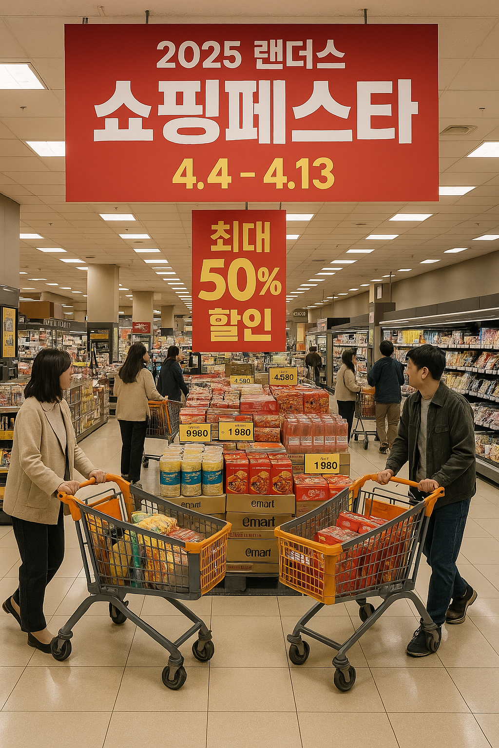 이마트 2025 랜더스 쇼핑페스타 행사 할인 품목