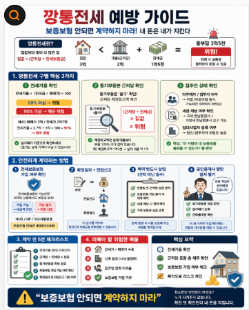 전세 계약 전 이것만 확인하세요｜깡통전세 100% 피하는 방법