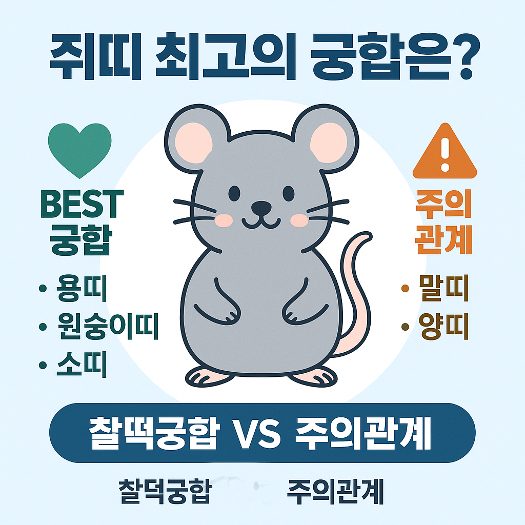 쥐띠의 인간관계 완전분석 - 영리한 관계 전략가의 모든 것