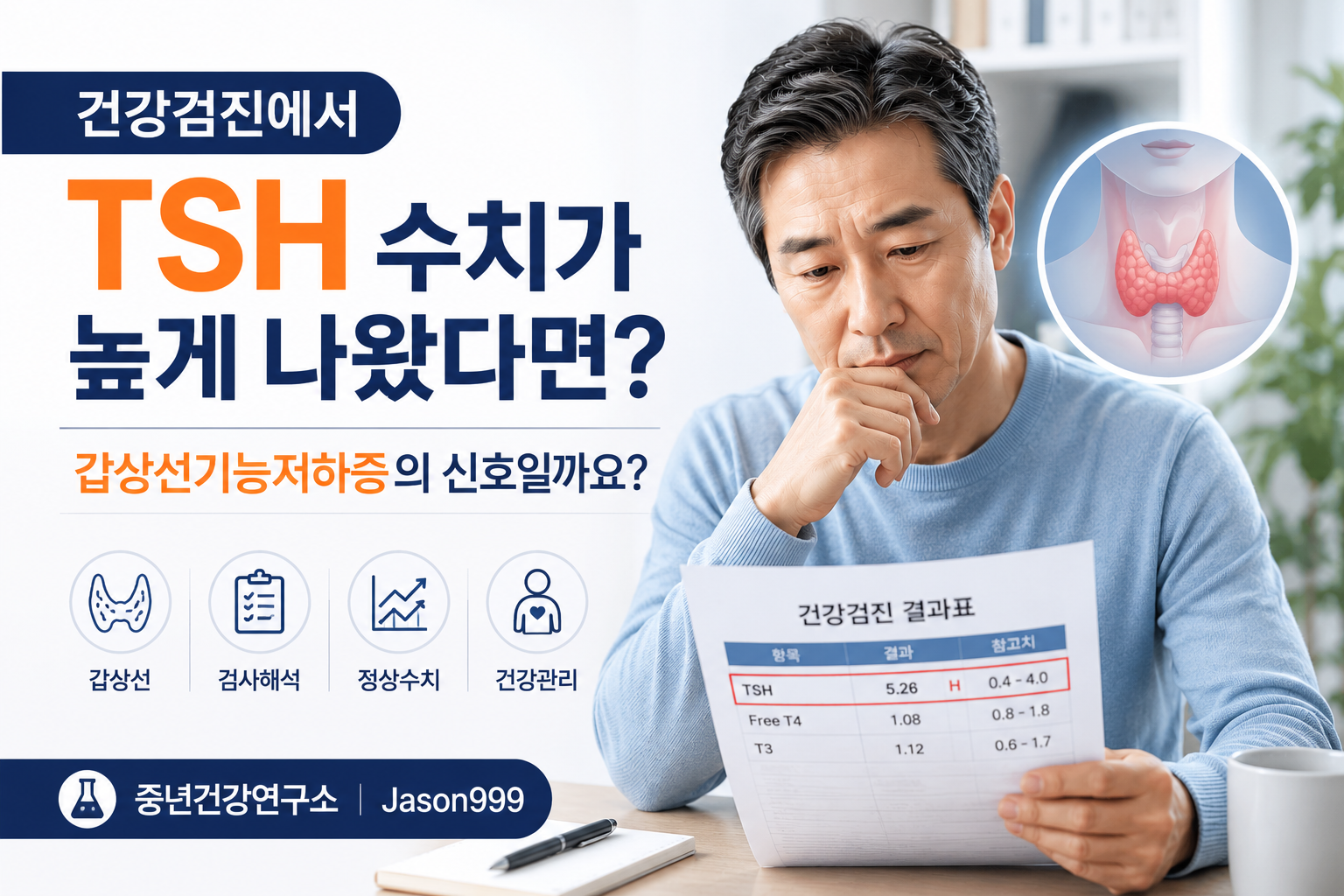 TSH 수치 이해하기