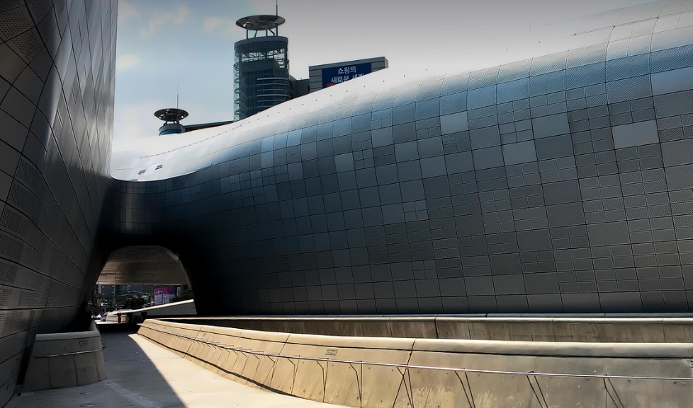 동대문디자인플라자의 모습