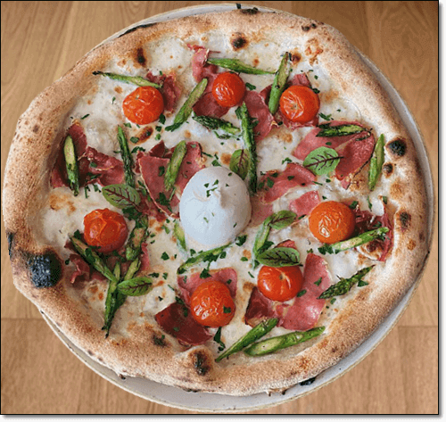 모짜렐라 치즈 피자