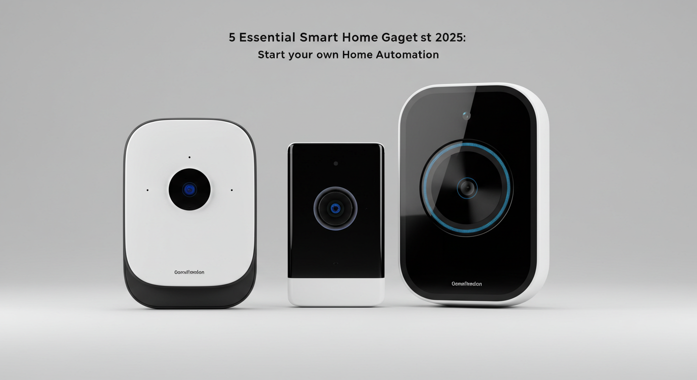 2025 스마트홈 필수 기기 5선: 나만의 홈 자동화 시작하기