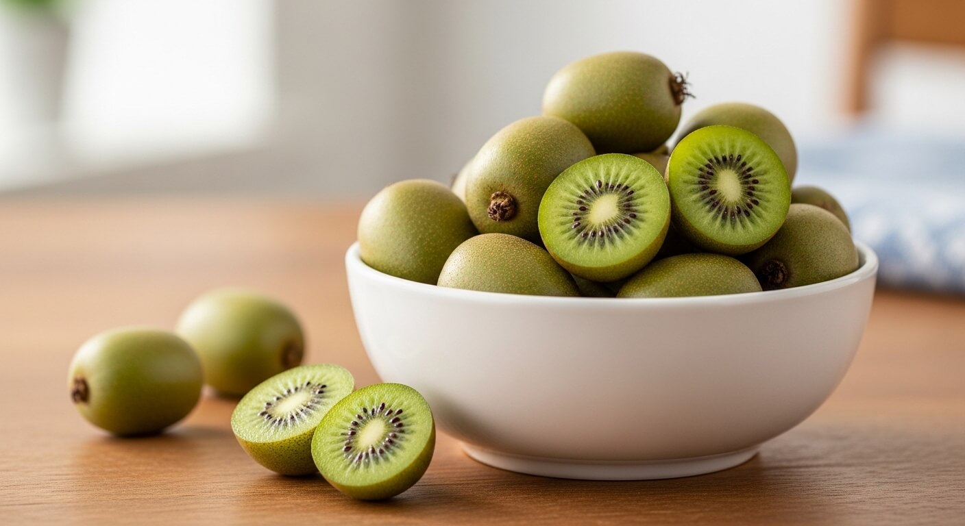 베이비 키위(키위베리)의 활용도와 영양 특징