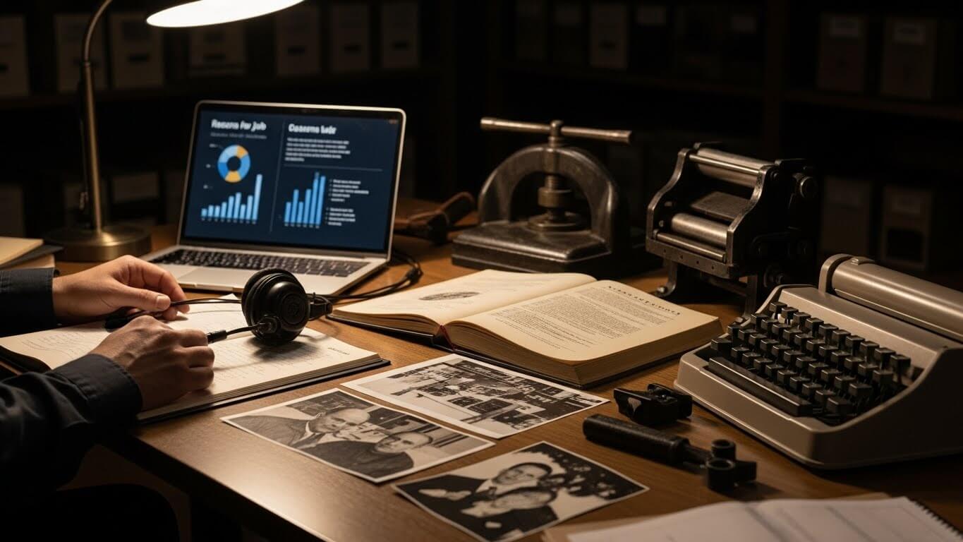 사라진 직업의 공통 특징과 소멸 배경 분석 관련 사진