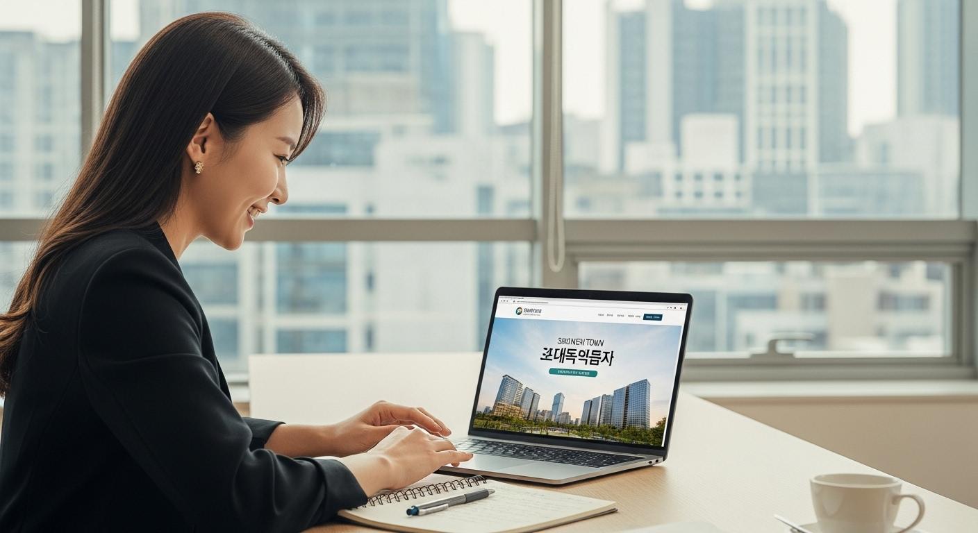 3기 신도시 사전청약 홈페이지