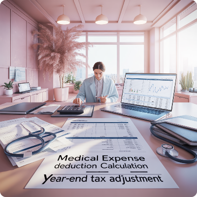 연말정산 의료비공제 계산법 이미지