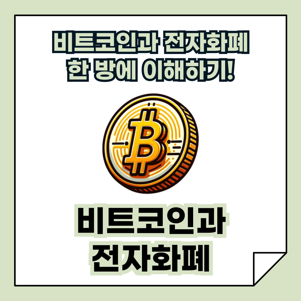 [특집] 비트코인과 전자화폐 완벽 가이드! 한 방에 이해하기!