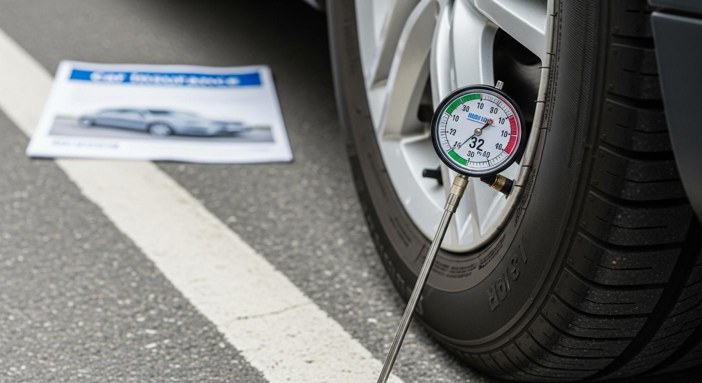 자동차보험 타이어 공기압