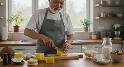 중장년 수제 비누 브랜드
